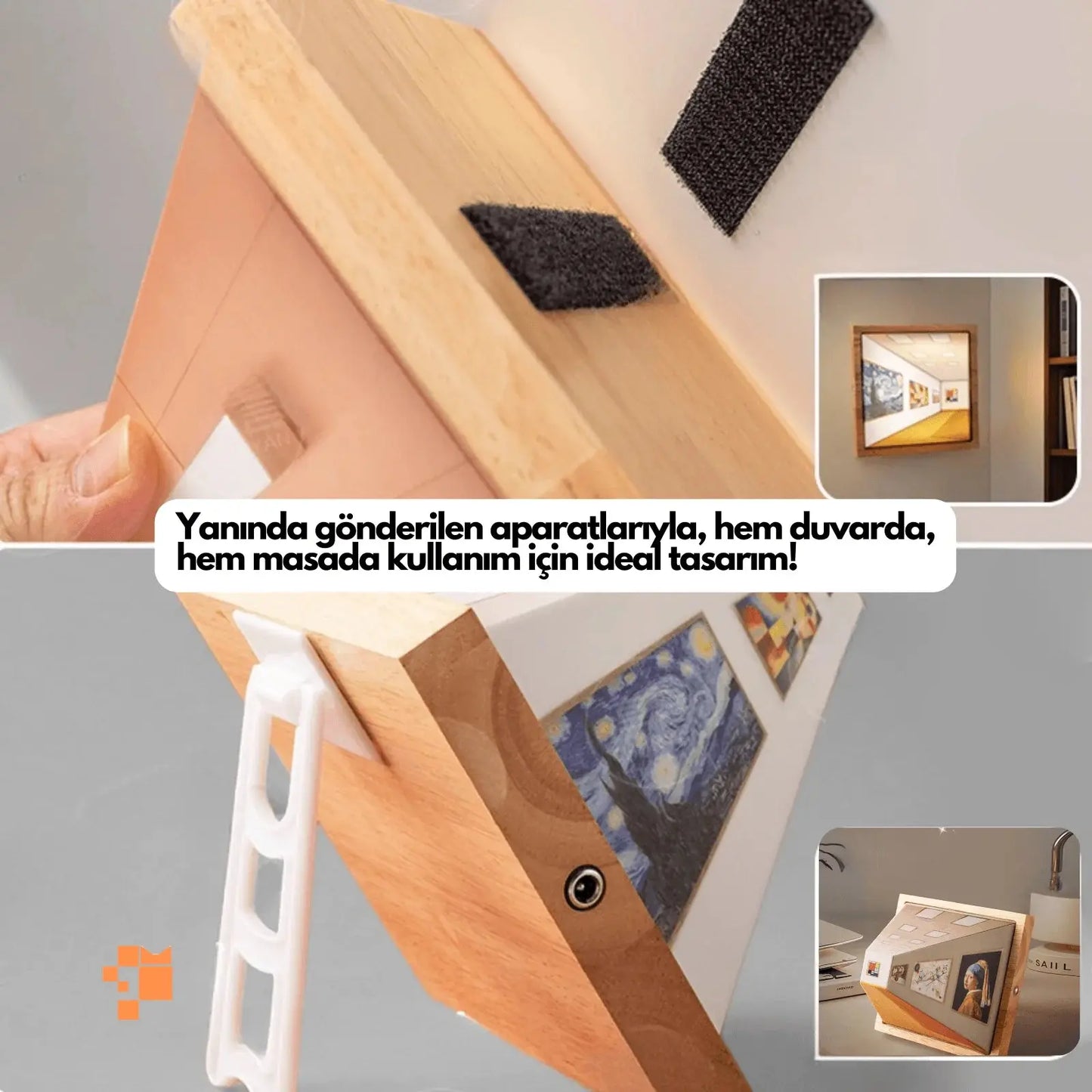 3D Tasarım Lamba İllüzyon Duvar Sanatı