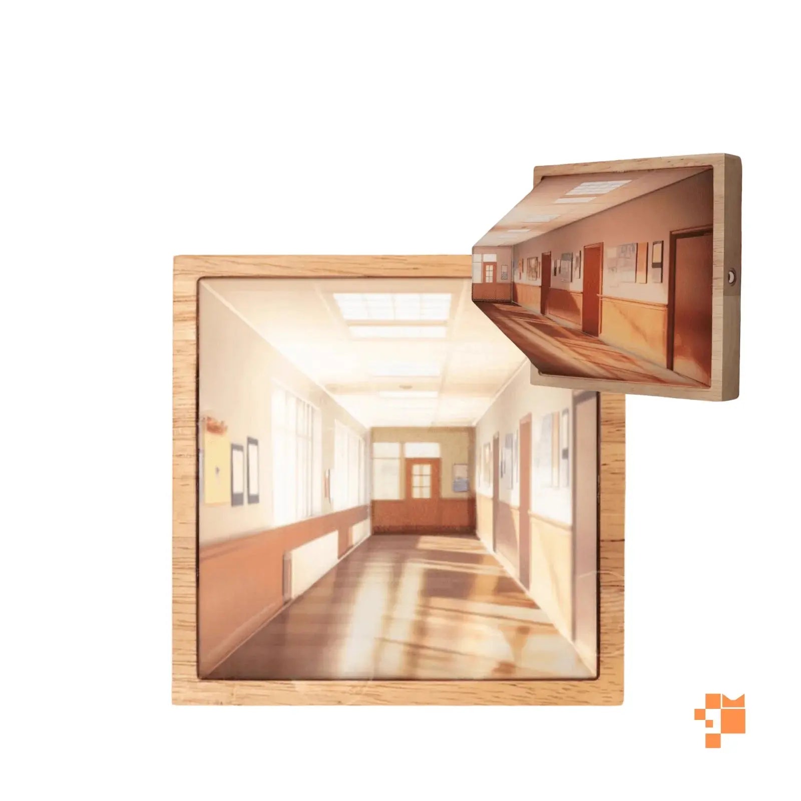 3D Tasarım Lamba İllüzyon Duvar Sanatı - MNDStore