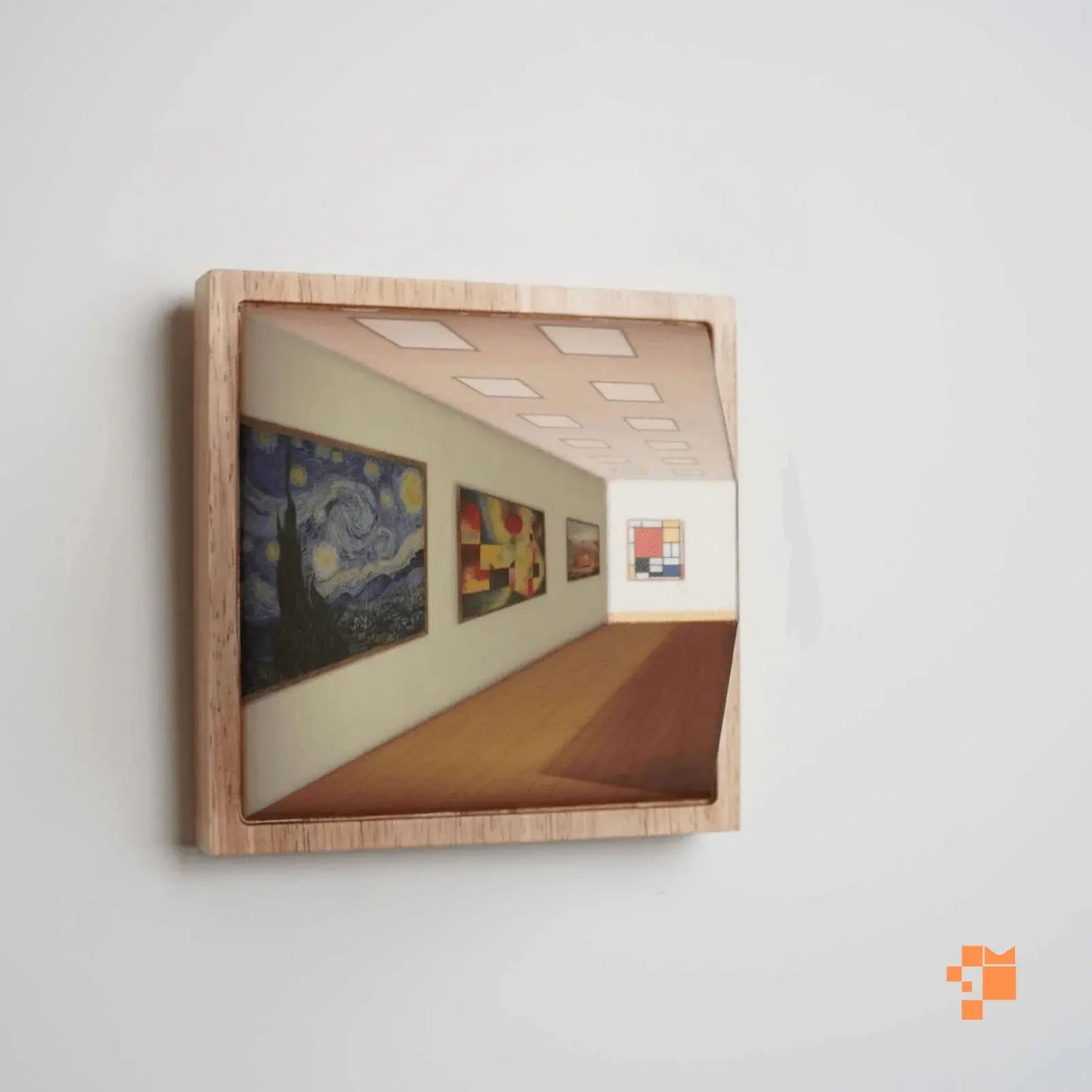 3D Tasarım Lamba İllüzyon Duvar Sanatı